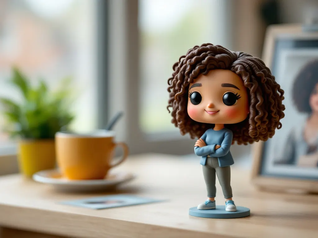 Pop figure from a selfie